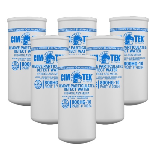 Cim-Tek 70024-6 800HG-10 10 Micron & H20 removal 6-Pack - Fast Shipping - Filters